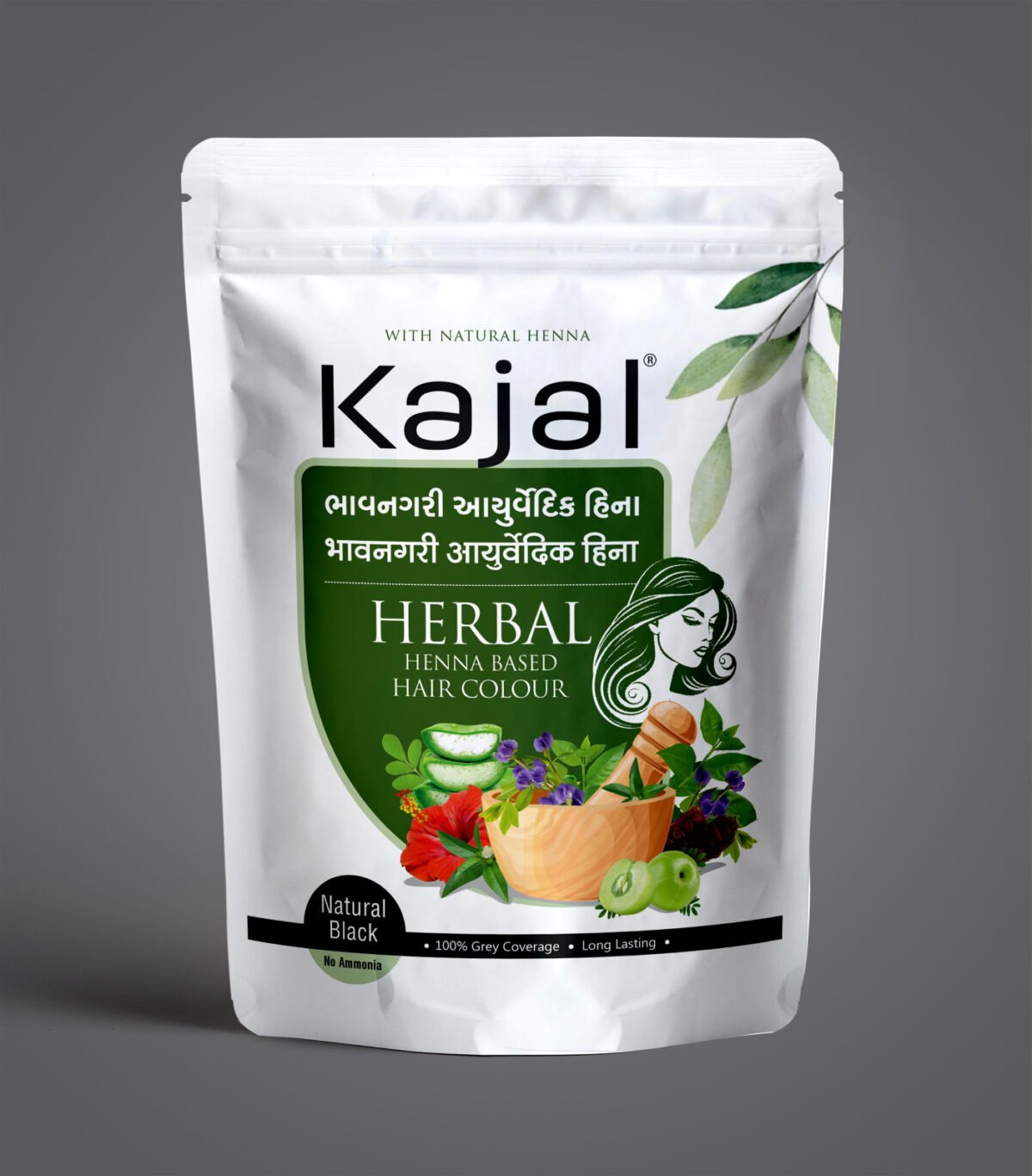 Kajal Bhavnagari Ayurvedic Premium Hair Henna